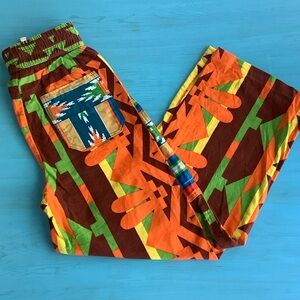 BDG XS Tribal Print Beach Pants